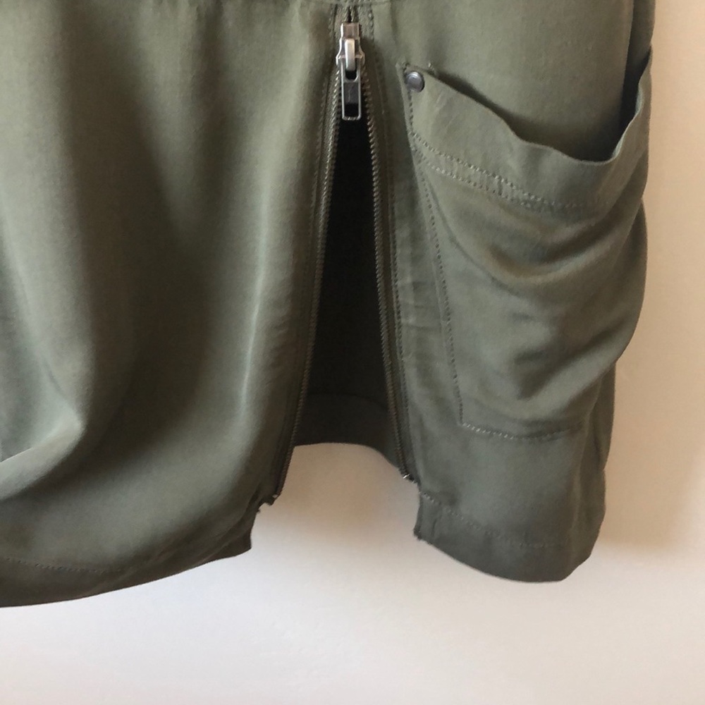 NWOT Free People Front Zippers Rayon Dress Size 0 - Picture 8 of 8